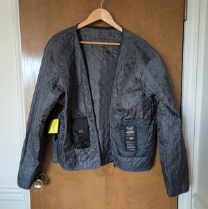 Vanucci Black Motorcycle Riding Jacket Liner